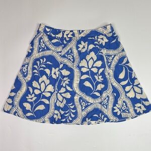 Marine Layer Bonie Blue Mini Skirt Size 14